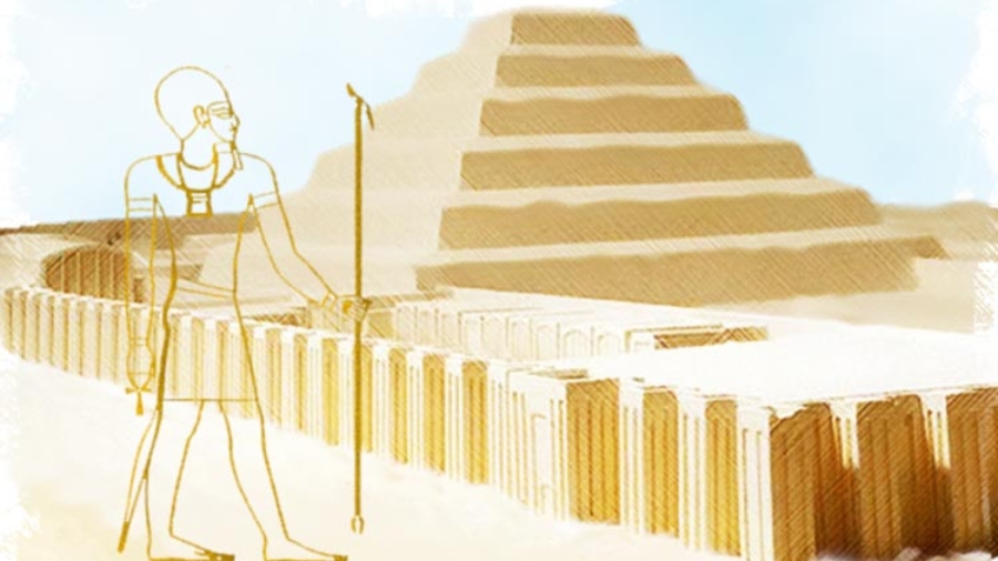 Saqqara complex Egypt