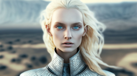 alien woman